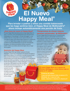 El Nuevo Happy Meal