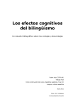 Los efectos cognitivos del bilingüismo