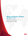 Mapa de Riesgo Político de Aon 2014