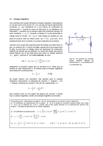 Energía magnética