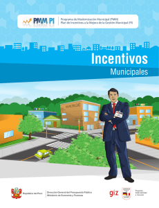 Incentivos Municipales
