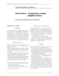 Ficha Clínica: - Composición y manejo - Registros