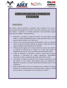 i diplomado de comercio exterior