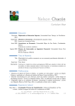 Nelson Chacón – Curriculum Vitae