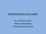 EMERGENCIAS OCULARES
