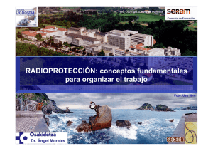 radioproteccion. conceptos fundamentales para organizar
