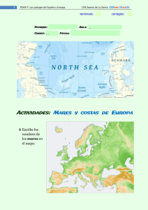 actividades: mares y costas de europa