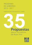 Programa de Gobierno 2013-2017