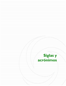 Siglas y acrónimos - Inicio - Gobierno del Estado de México