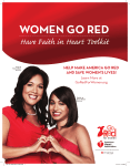 Women go red - American Heart Association