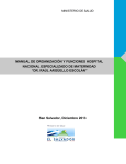 Manual de organización y funciones del Hospital Nacional