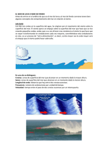 EL MAR DE LEVA O MAR DE FONDO Antes de entrar en el análisis