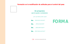 Formación en la modificación de actitudes para el control