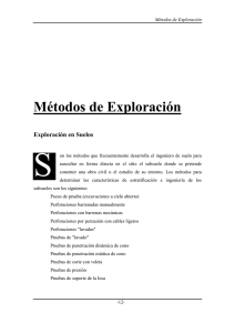 METODOS DE EXPLORACION