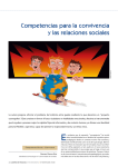 Competencias para la convivencia y las relaciones sociales (M