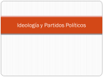 Ideología y Partidos Políticos