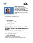 Nombre: Lorena Milflores Flores Grado(s) Académico(s