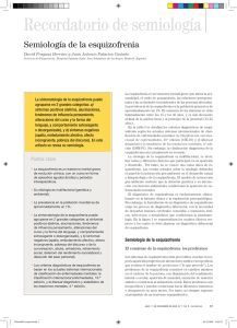 Recordatorio de semiología Semiología de la esquizofrenia (PDF