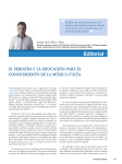 Editorial EL PEDIATRA Y LA EDUCACIÓN PARA