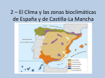 El Clima y las zonas bioclimáticas de España y de Castilla