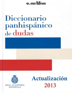 ACTUALIZACIONES ORTOGRÁFICAS (Real Academia Española