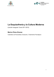 La Esquizofrenia y la Cultura Moderna