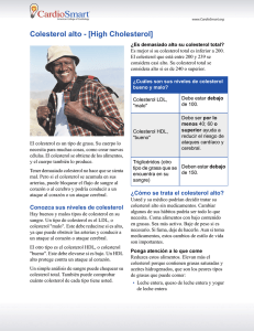 Colesterol alto - [High Cholesterol]