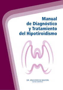 Manual Diagnostico y Tratamiento del Hipotiroidismo