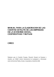 Manual para la elaboración de las cuentas satélite de las empresas
