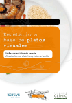 Recetario a base de platos visuales