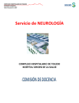 Servicio de NEUROLOGÍA - Complejo Hospitalario de Toledo