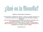 ¿Qué es la filosofía? Características - Ámbitos