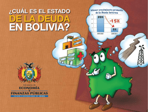 en bolivia? - Ministerio de Economía y Finanzas Públicas