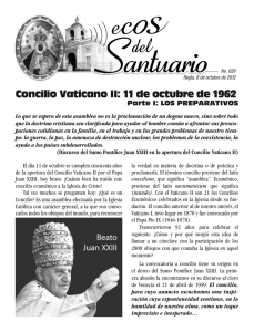 Concilio Vaticano II: 11 de octubre de 1962