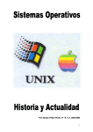 Historia sistemas operativos