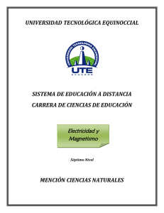 Electricidad y Magnetismo