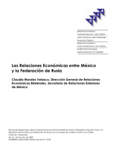 Relaciones económicas México-Rusia
