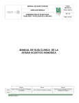 MG-SAF-33 Guía clínica de la Afasia Acústico Agnósica