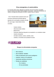 Enfermedades víricas importadas - Asociación de Microbiología y