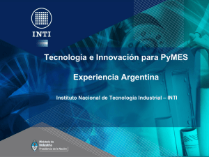 El INTI en el Pa&iacute;s