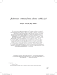 ¿Reforma o contrarreforma laboral en México?