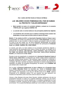 Las mejores voces femeninas del país se suman al proyecto Color