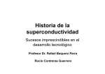 Historia de la superconductividad