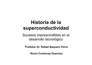 Historia de la superconductividad