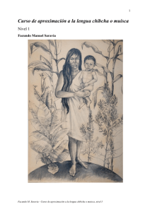 Curso de aproximación a la lengua chibcha o muisca