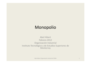 Monopolio - Abel Hibert