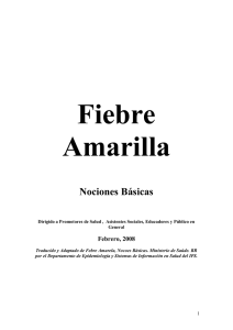 fiebre amarilla