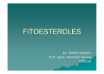 Fitoesteroles - Lic. Estela Skapino