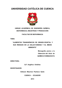 universidad católica de cuenca - DSpace de la Universidad Catolica