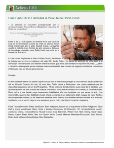 Cine Club UACh Estrenará la Película de Robin Hood